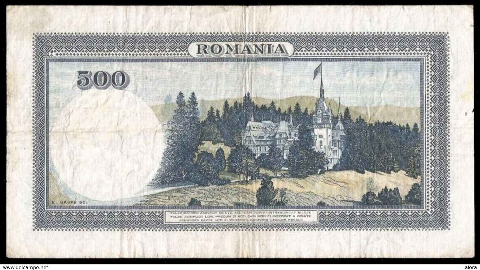 Romania (Kingdom) - Banca Națională A României, 500 Lei 30.4.1936 (B0245) - Romania