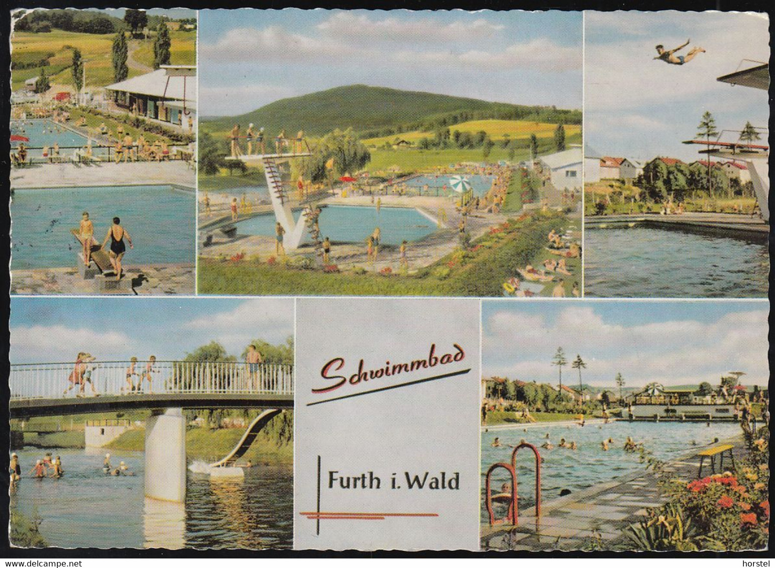 D-93437 Furth Im Wald - Das Neue Schwimmbad - Freibad - Nice Stamp - Furth