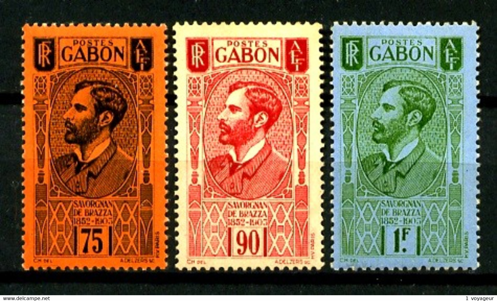 GABON - 138 à 140 - 3 Valeurs - Neufs N* - Légères Rousseurs Verso Du 140, Les Autres TB - Unused Stamps