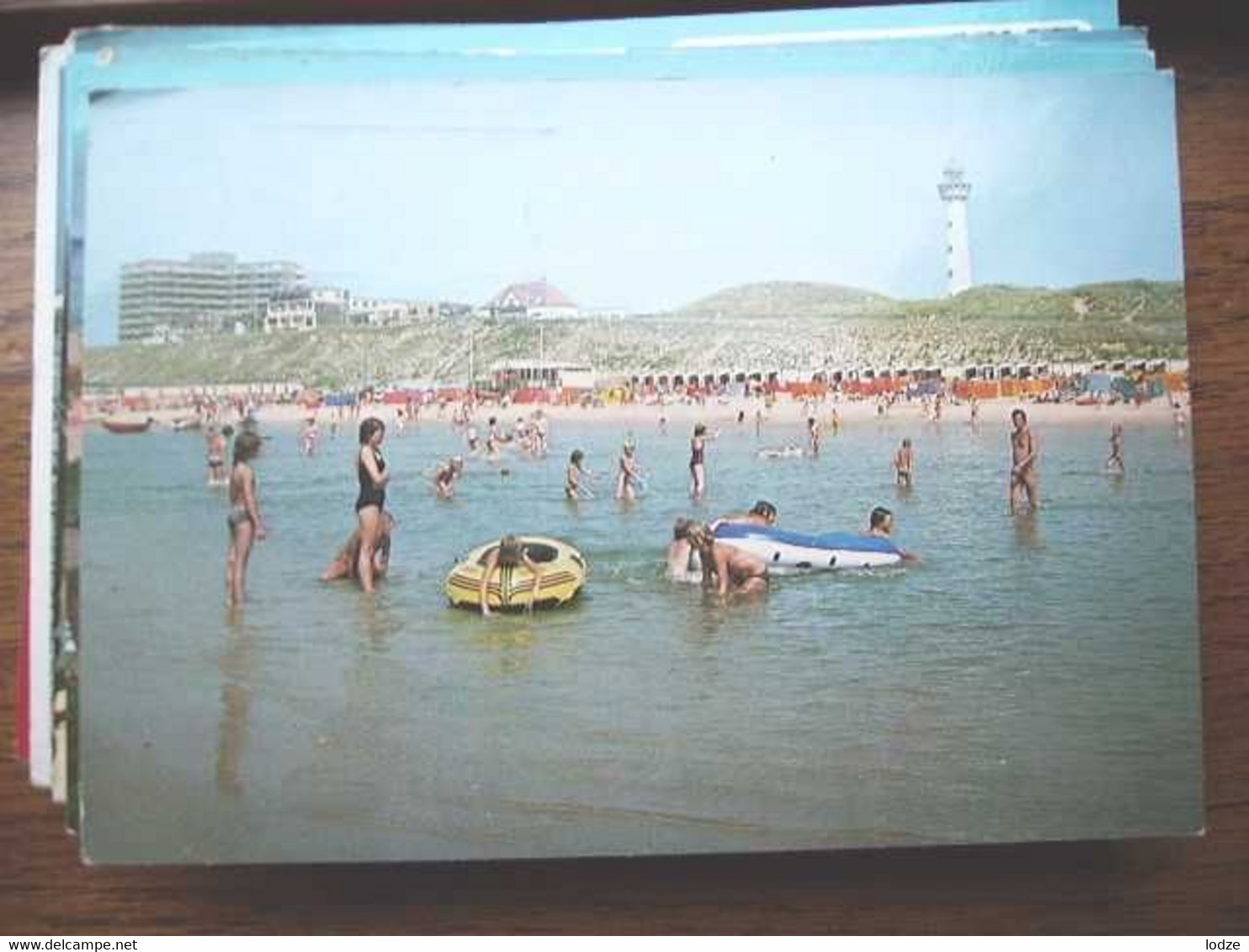 Nederland Holland Pays Bas Egmond Aan Zee Met Een Panorama Vanuit Zee - Egmond Aan Zee