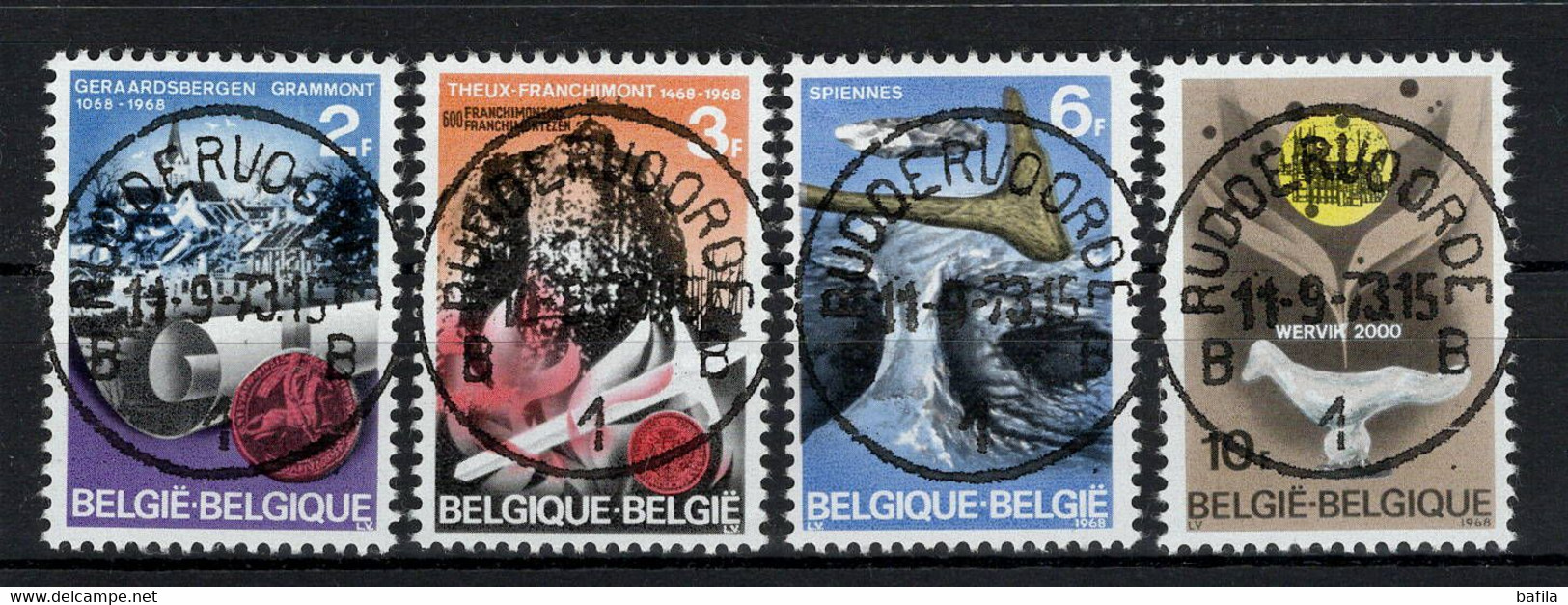 BELGIE: COB 1448/1451  Mooi Gestempeld. - Usati