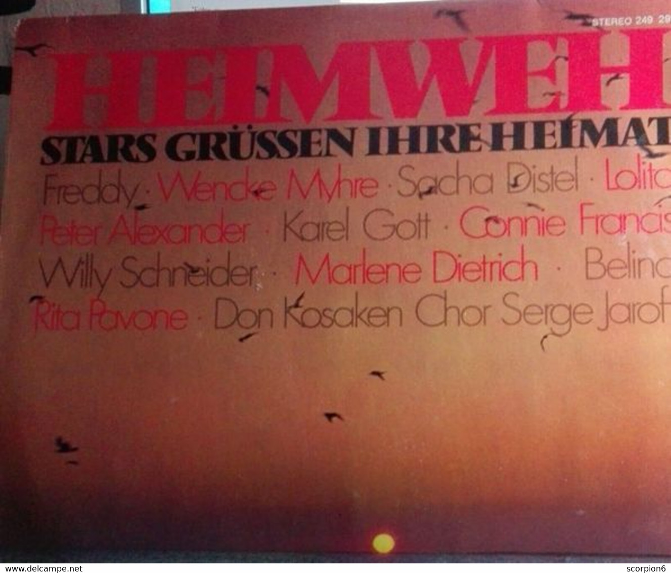 LP - Various – Heimweh - Stars Grüssen Ihre Heimat - Compilaties