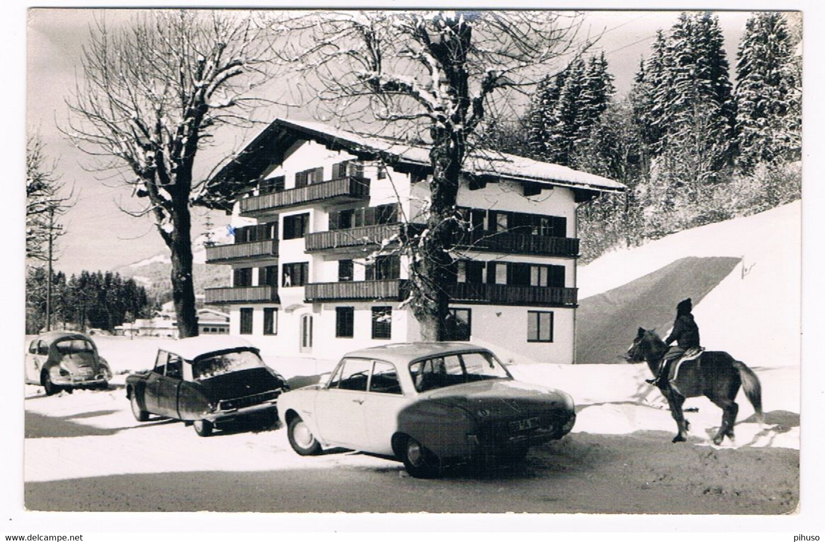 A-5234   FIEBERBRUNN :  Mit Gasthof ( Citroën DS ) - Fieberbrunn