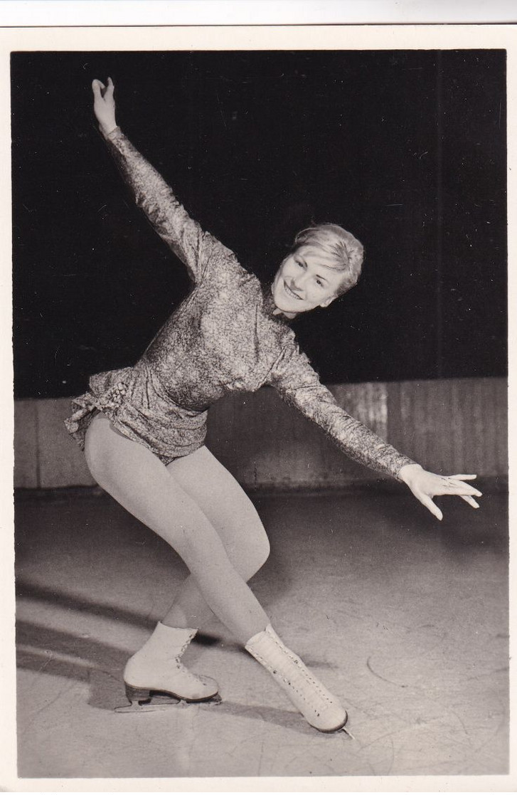 RP: Figure Skater JANA MRAZKOVA(CSSR) 1960s - Pattinaggio Artistico