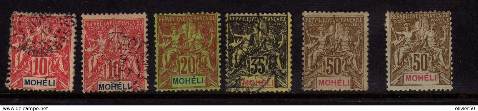 Mayotte (1906-07) - Type Groupe-    Neufs* - MH Et Oblit - Nuevos