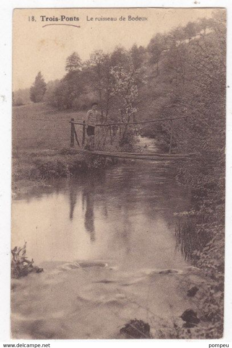 QO - TROIS-PONTS - Le Ruisseau De Bodeux - Trois-Ponts