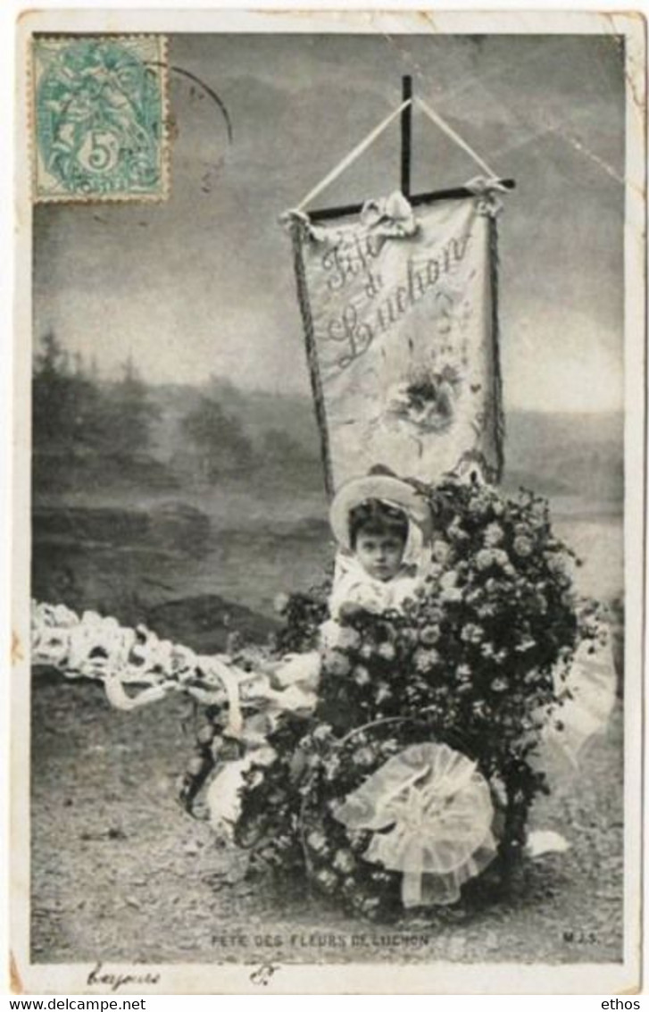 3 Cpa....Fête Des Fleurs De Luchon En 1905...Voir Scan. - Carnaval