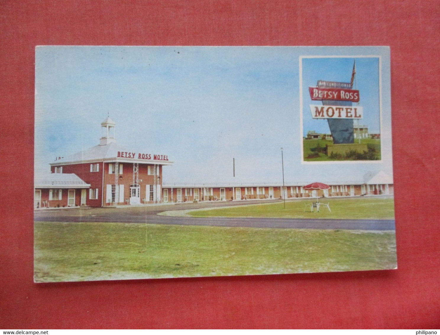 Betsy Ross Motel & Dining Room   3 Miles South Of  Fayetteville North Carolina > Fayetteville         Ref 5139 - Fayetteville