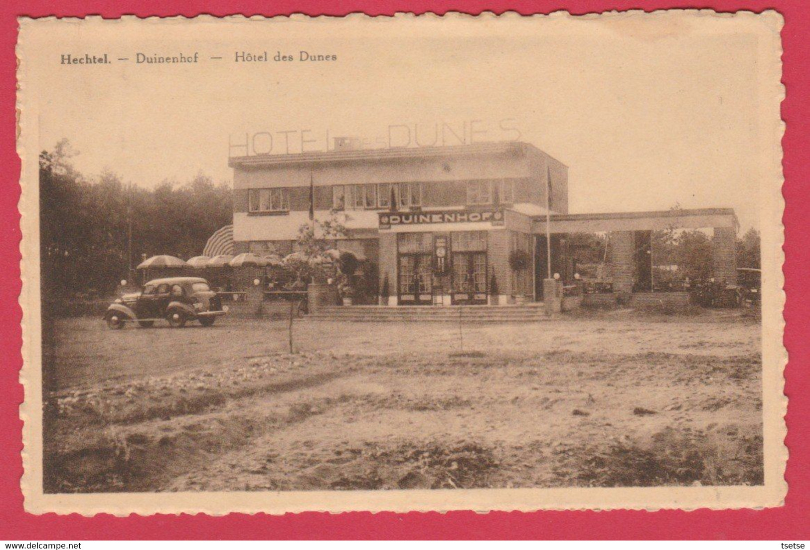 Hechtel - Duinehof / Hôtel Des Dunes ... Oldtimer - 1939 ( Verso Zien ) - Hechtel-Eksel