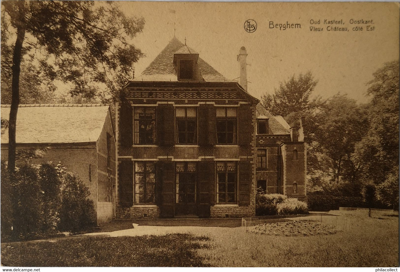 Beyghem (Grimbergen) Oud Kasteel, Oostkant - Vieux Chateau, Cote Est 19?? - Grimbergen