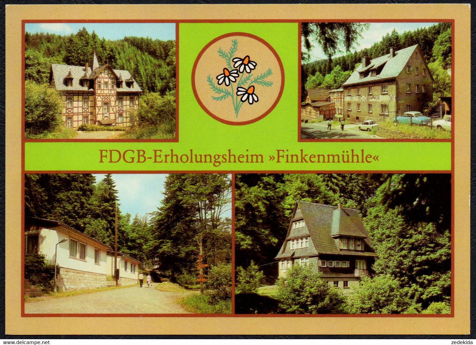 F3725 - TOP Schmiedelfeld FDGB Heim Finkenmühle - Bild Und Heimat Reichenbach - Schmiedefeld