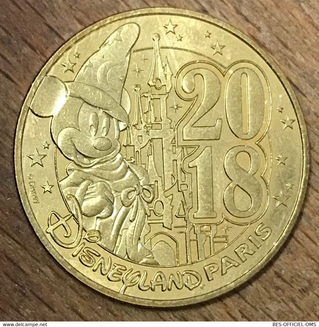 77 DISNEYLAND MICKEY 2018 DISNEY MDP MÉDAILLE SOUVENIR MONNAIE DE PARIS JETON TOURISTIQUE MEDALS COINS TOKENS - 2018