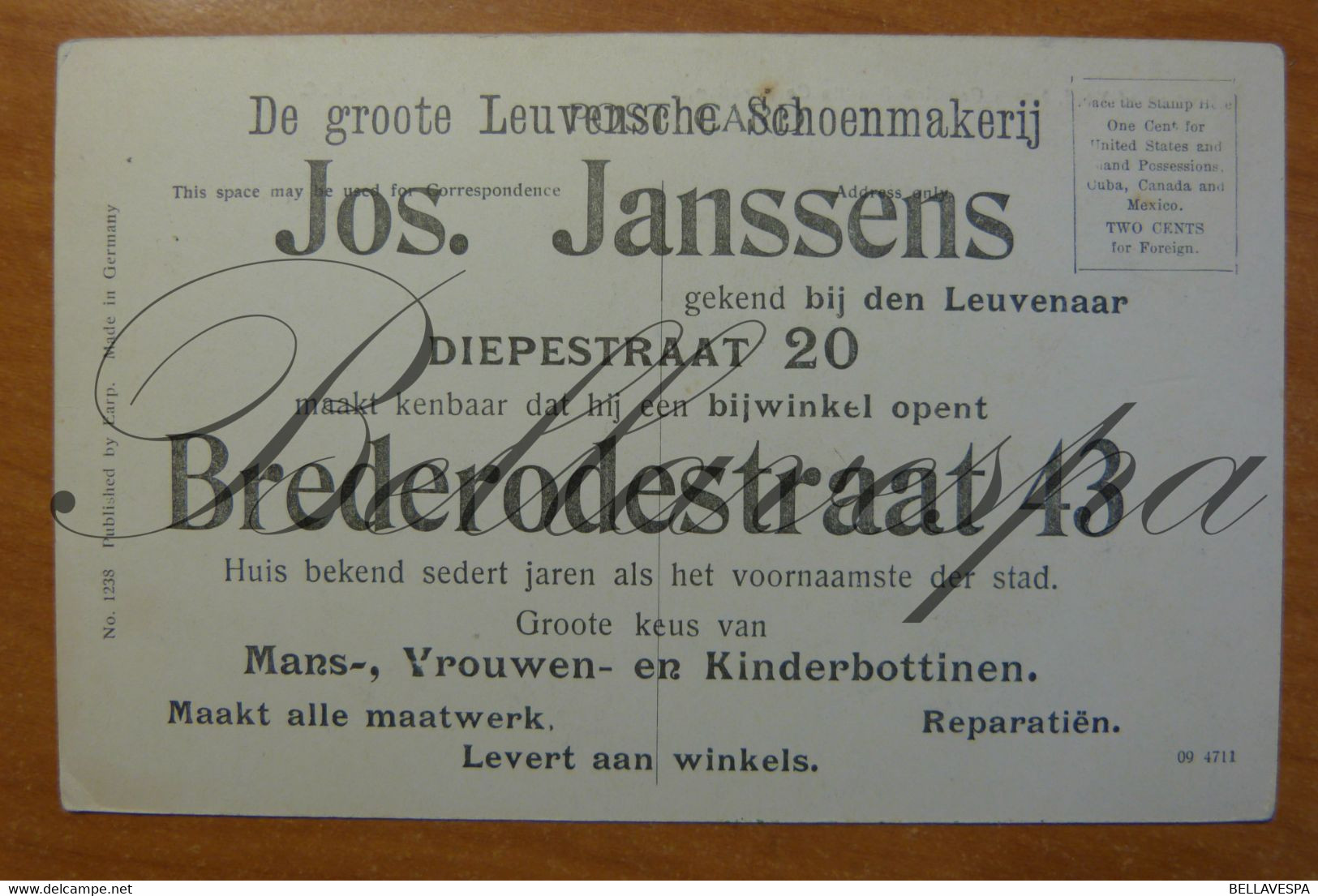 Yard. Mount Airy. Granite Corporation Mining. -Verso Pub Leuven Diepestr Schoenmaker. Brederodestr. N° 1238 Earp Germany - Other & Unclassified