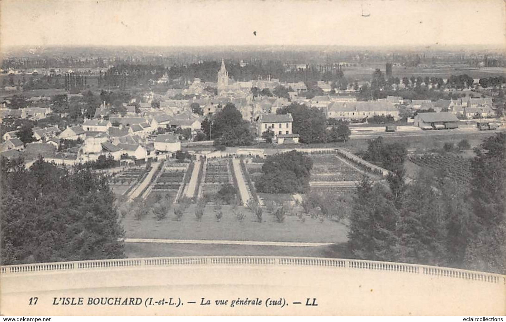 L'île-Bouchard        37          Vue  Générale  LL 17 (voir Scan) - L'Île-Bouchard