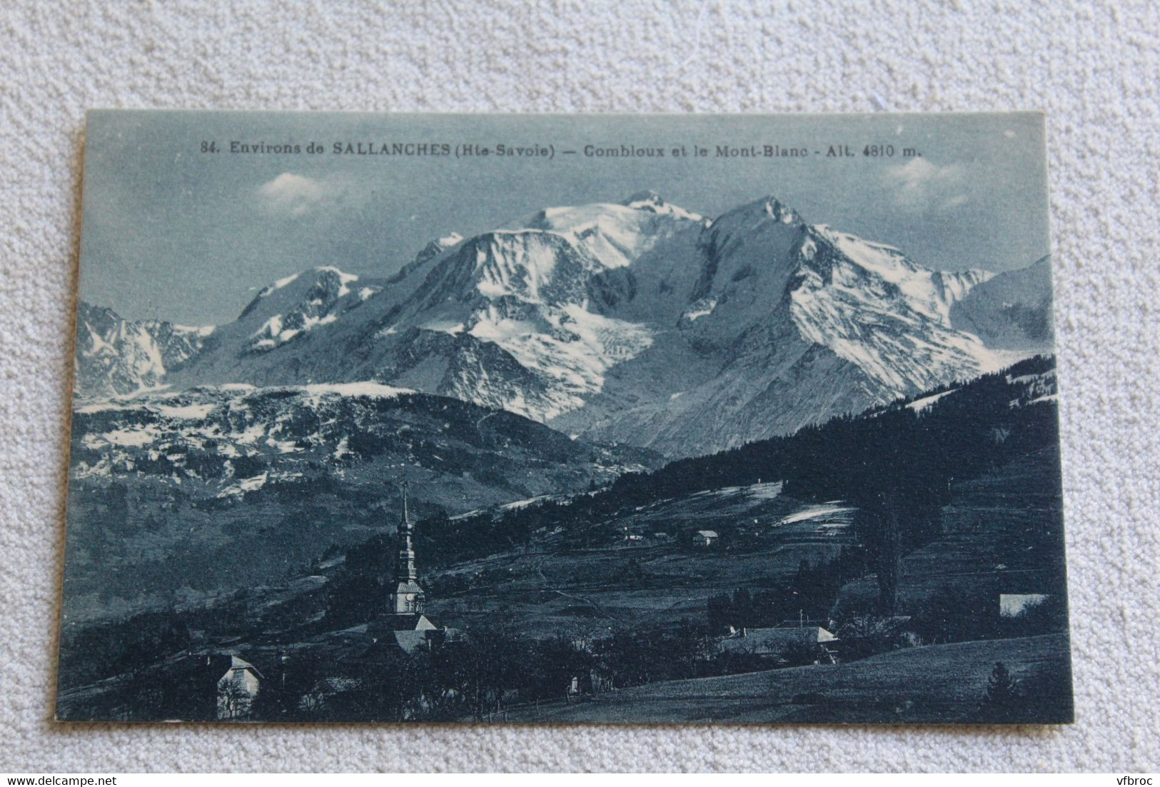 Combloux Et Le Mont Blanc, Haute Savoie 74 - Combloux