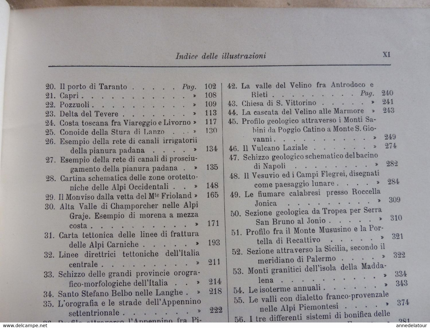 1902  STORIA NATURALE - LA PENISOLA ITALIANA (Prof. Teobaldo Fischer)- Con 60 figure intercalate nel test e 29 Tavole...