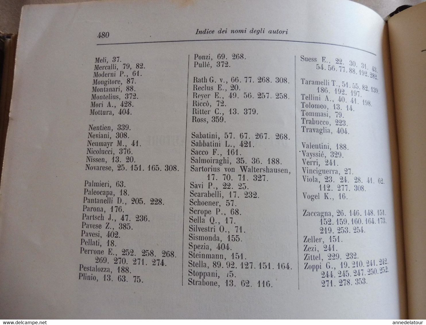 1902  STORIA NATURALE - LA PENISOLA ITALIANA (Prof. Teobaldo Fischer)- Con 60 figure intercalate nel test e 29 Tavole...