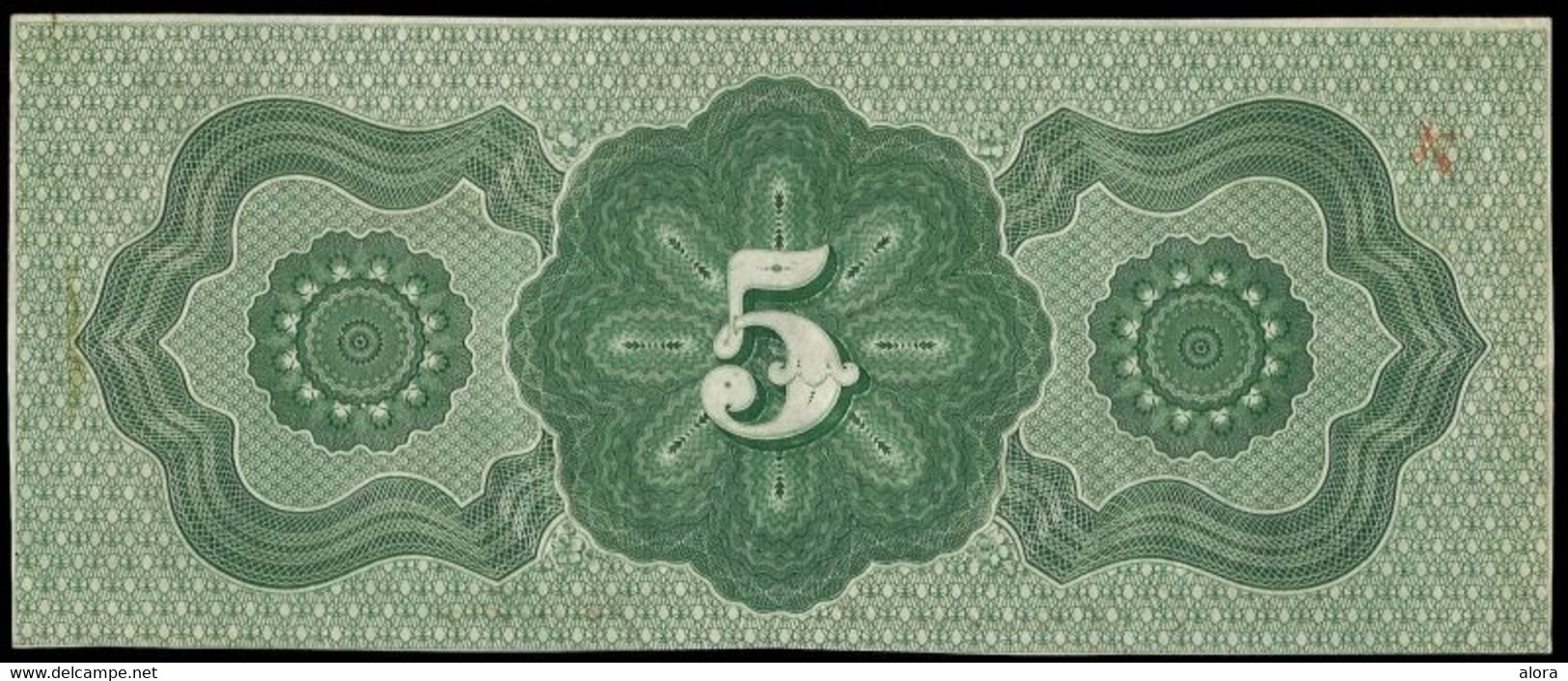 United States Of America, Maryland, Salisbury - The Somerset And Worcester Savings Bank, 5 Dollars 1.11.1862 (B0421) - Confederate Currency (1861-1864)