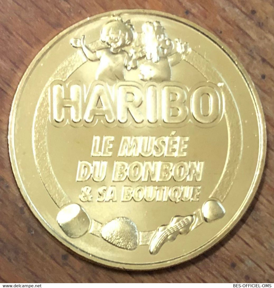 30 UZÈS BONBON HARIBO TAGADA 50 ANS MDP 2021 MEDAILLE SOUVENIR MONNAIE DE PARIS JETON TOURISTIQUE MEDALS COINS TOKENS - 2021