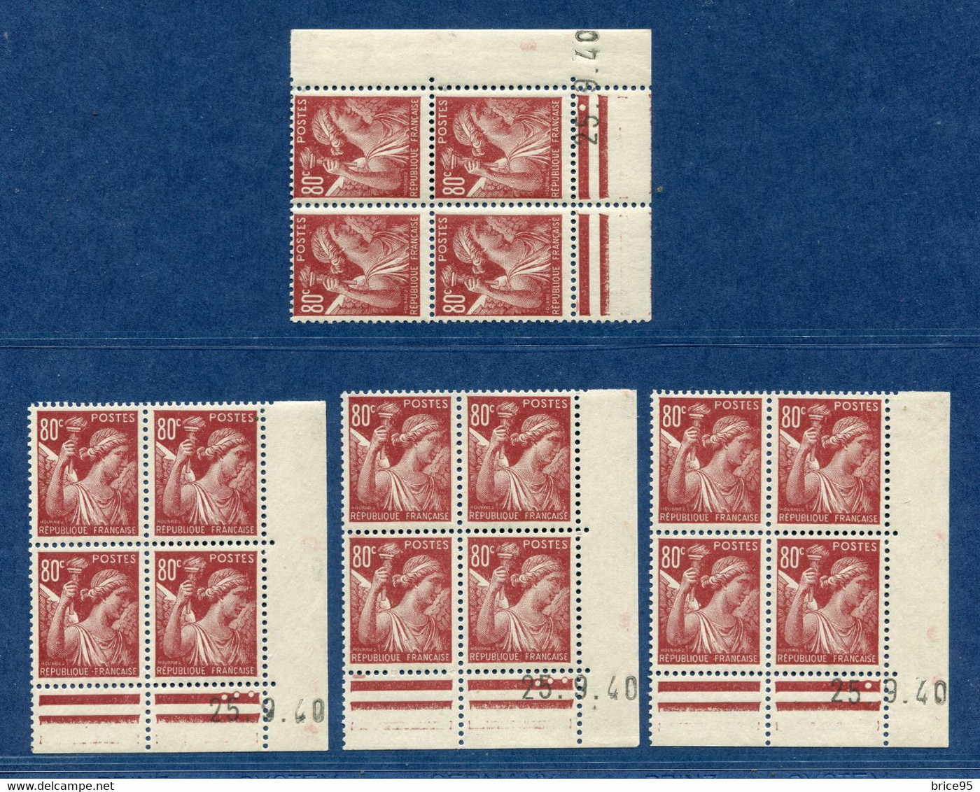 ⭐ France - Variété - YT N° 431 - Couleurs - Pétouilles - Neuf Sans Charnière - 1939 à 1941 ⭐ - Neufs