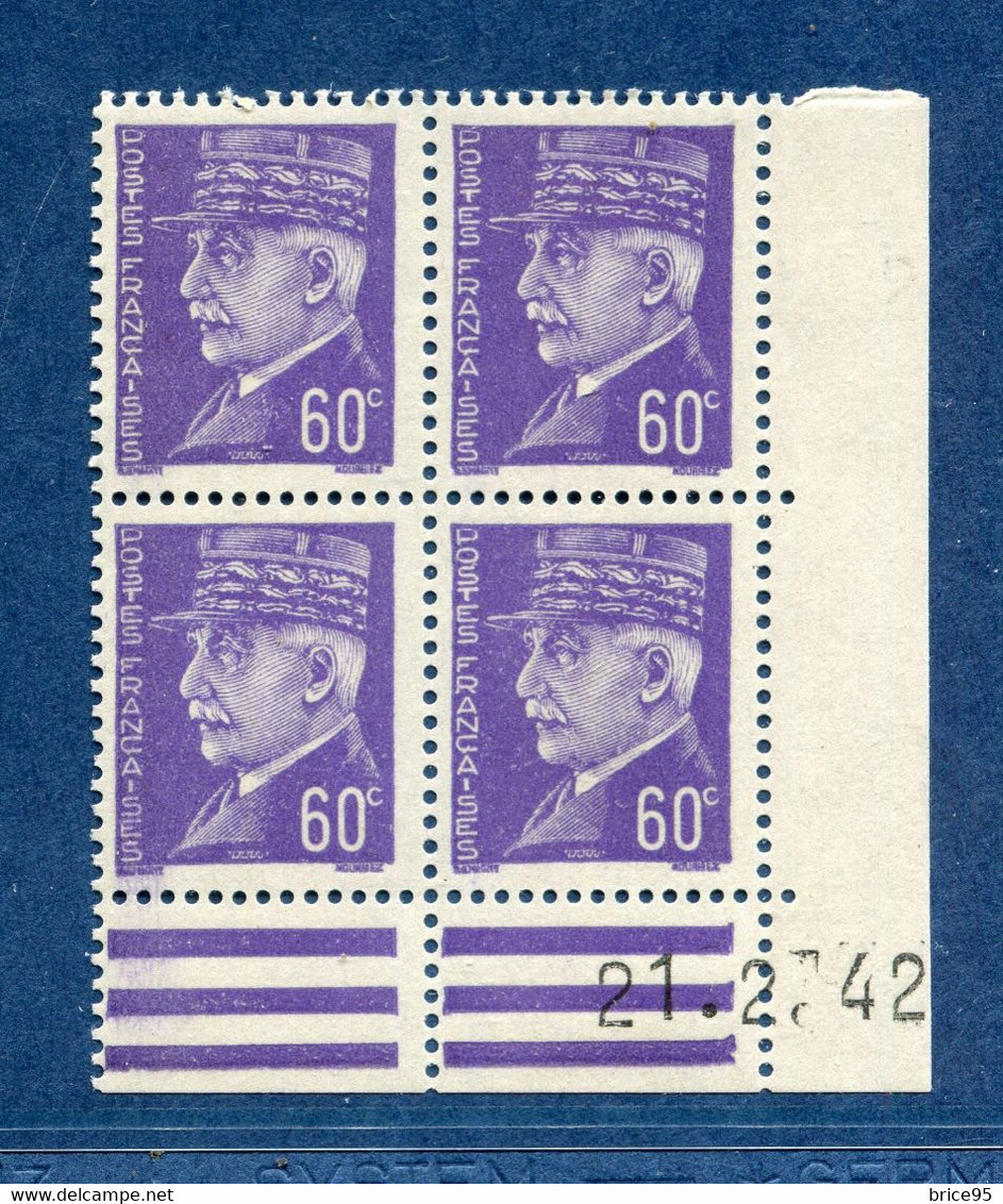 ⭐ France - Variété - YT N° 509 - Couleurs - Pétouilles - Neuf Sans Charnière - 1941 à 1942 ⭐ - Ungebraucht