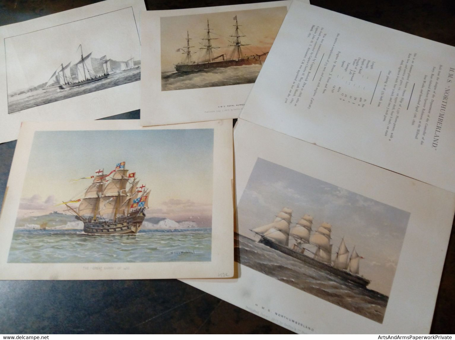 Lot Mixte : 30x Navires, 19ème Siècle/ Gemengd Lot: 30x Schepen, 19de Eeuw/ Mixed Lot: 30x Ships, 19th Century - Kunst