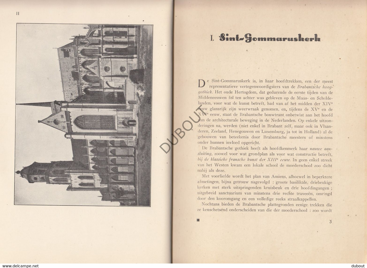 LIER Sint-Gommaruskerk Gids 1931 Met Talrijke Illustraties (N524) - Anciens