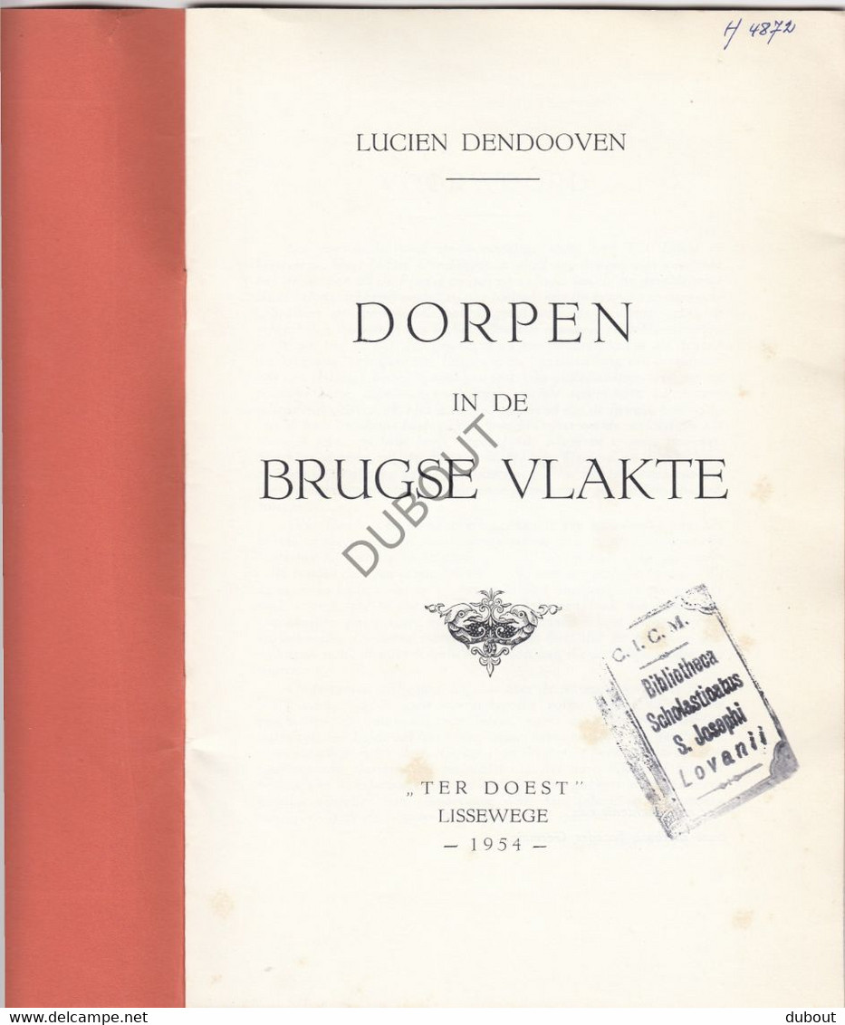 LISSEWEGE Dorp In De Brugse Vlakte - L. Dendooven 1954 (N528) - Anciens