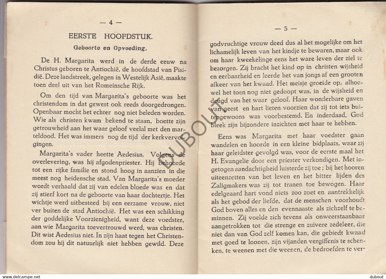 LICHTERVELDE Levensschets H. Margarita 3de Editie- Druk Lichtervelde 1924? (N672) - Anciens