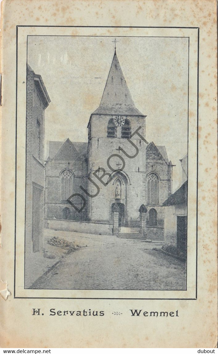 WEMMEL Leven Heilige Servatius - Gedrukt: 1905, Brussel, Met Illustraties (N730) - Anciens