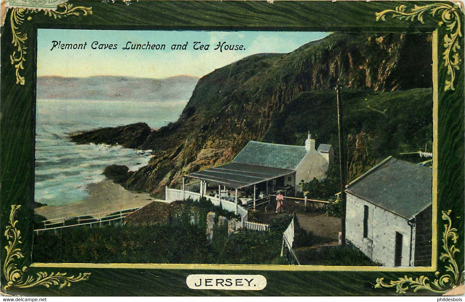 ILES DE LA MANCHE  JERSEY Plemont Caves Luncheon   Edit J.Welch & Sons - Other & Unclassified