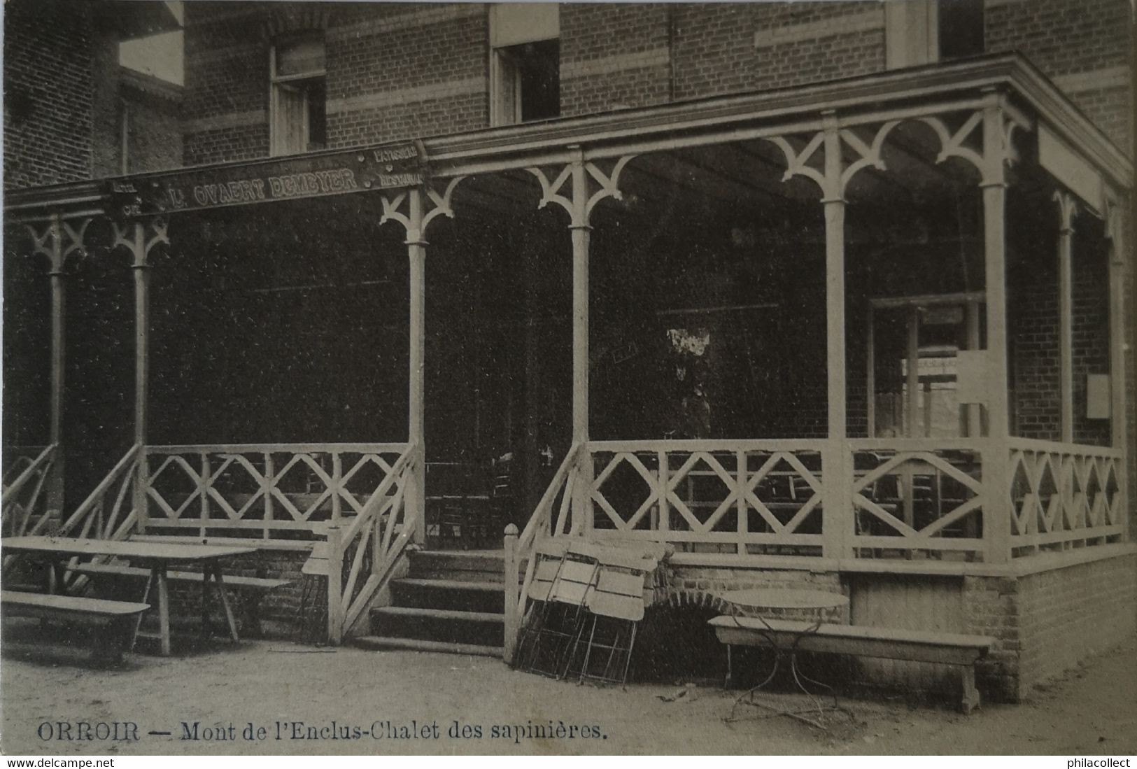 Orroir - Mont De L'Enclus // Chalet Des Sapinieres 1910 - Autres & Non Classés