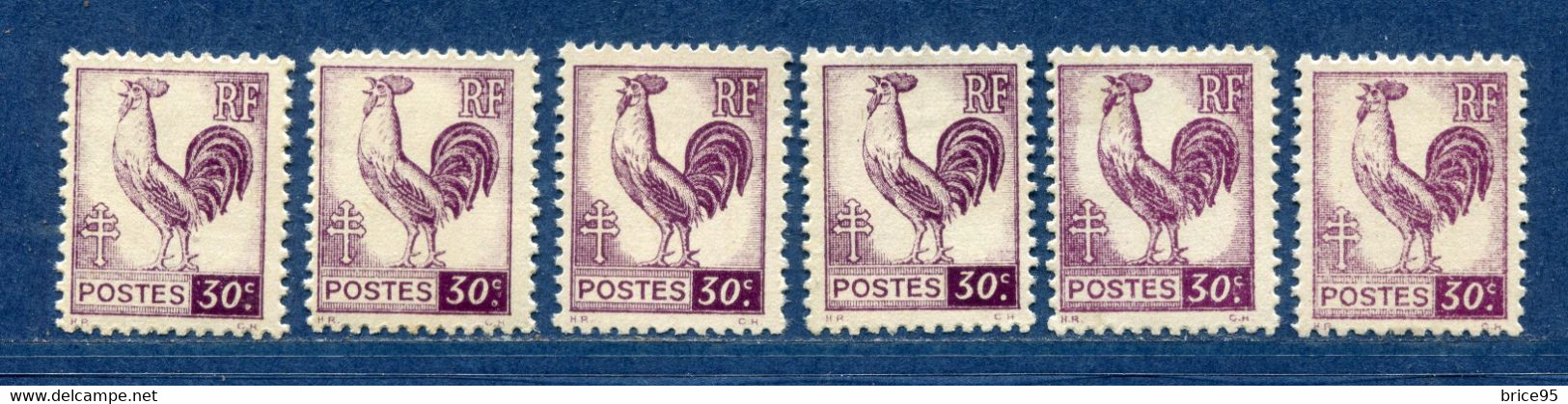 ⭐ France - Variété - YT N° 631 - Couleurs - Pétouilles - Neuf Sans Charnière - 1944 ⭐ - Unused Stamps