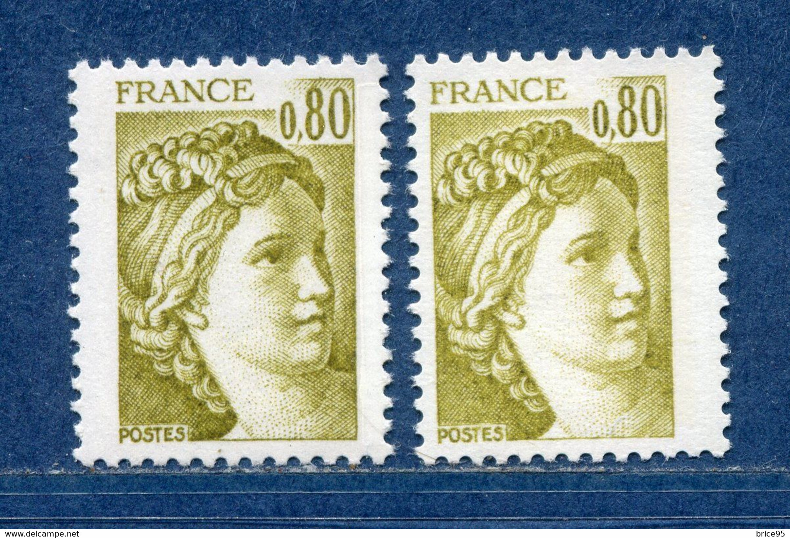 ⭐ France - Variété - YT N° 1971 - Couleurs - Pétouilles - Neuf Sans Charnière - 1977 à 1978 ⭐ - Ungebraucht