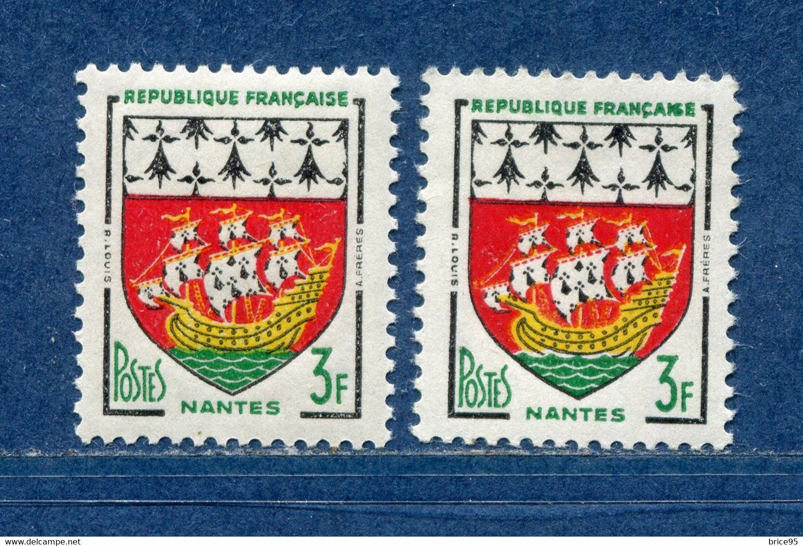 ⭐ France - Variété - YT N° 1185 - Couleurs - Pétouilles - Neuf Sans Charnière - 1958 ⭐ - Neufs