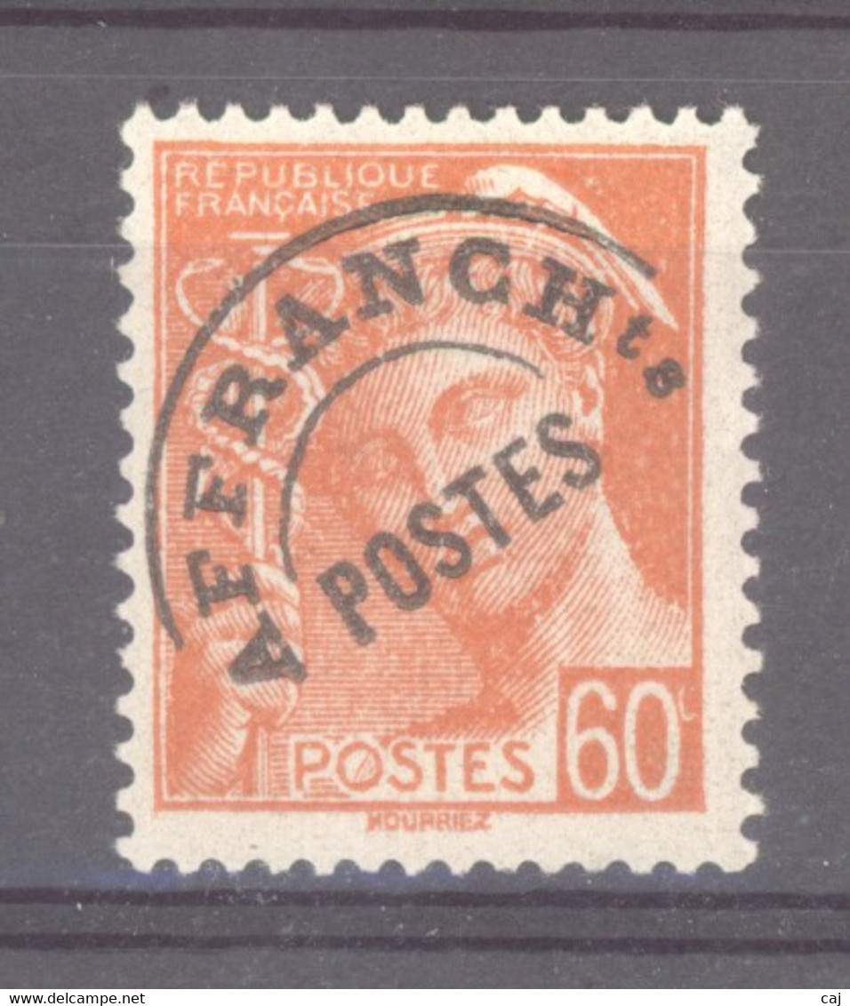 France  -  Préos  :  Yv  83  * - 1893-1947