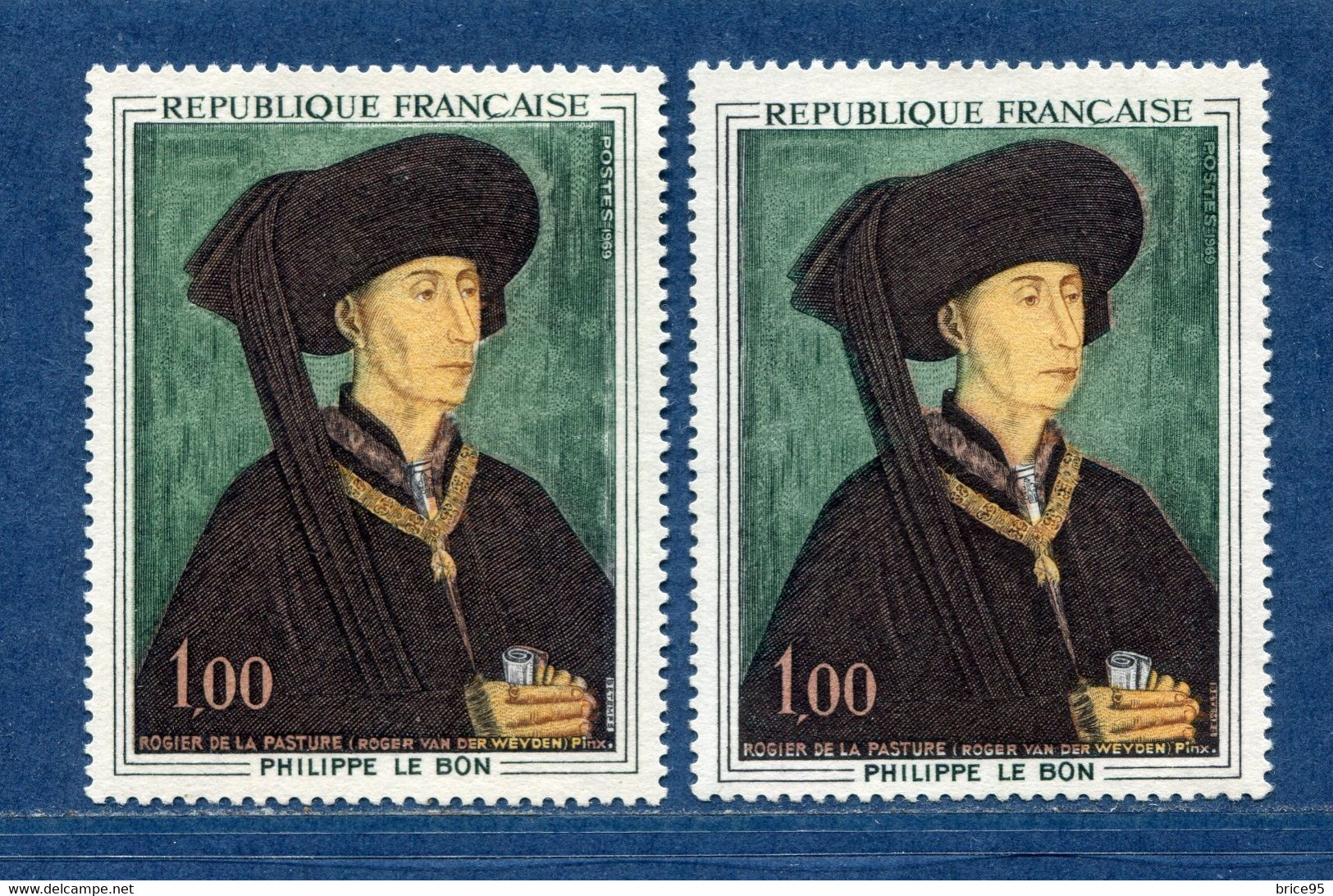 ⭐ France - Variété - YT N° 1587 - Couleurs - Pétouilles - Neuf Sans Charnière - 1969 ⭐ - Nuevos