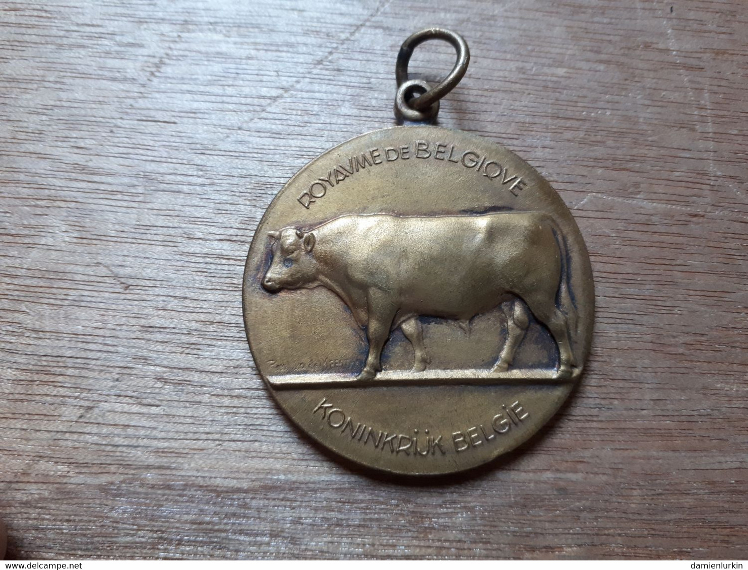 BELGIQUE BELGIE MEDAILLE AGRICULTURE LANDBOUW 1957 - Professionnels / De Société