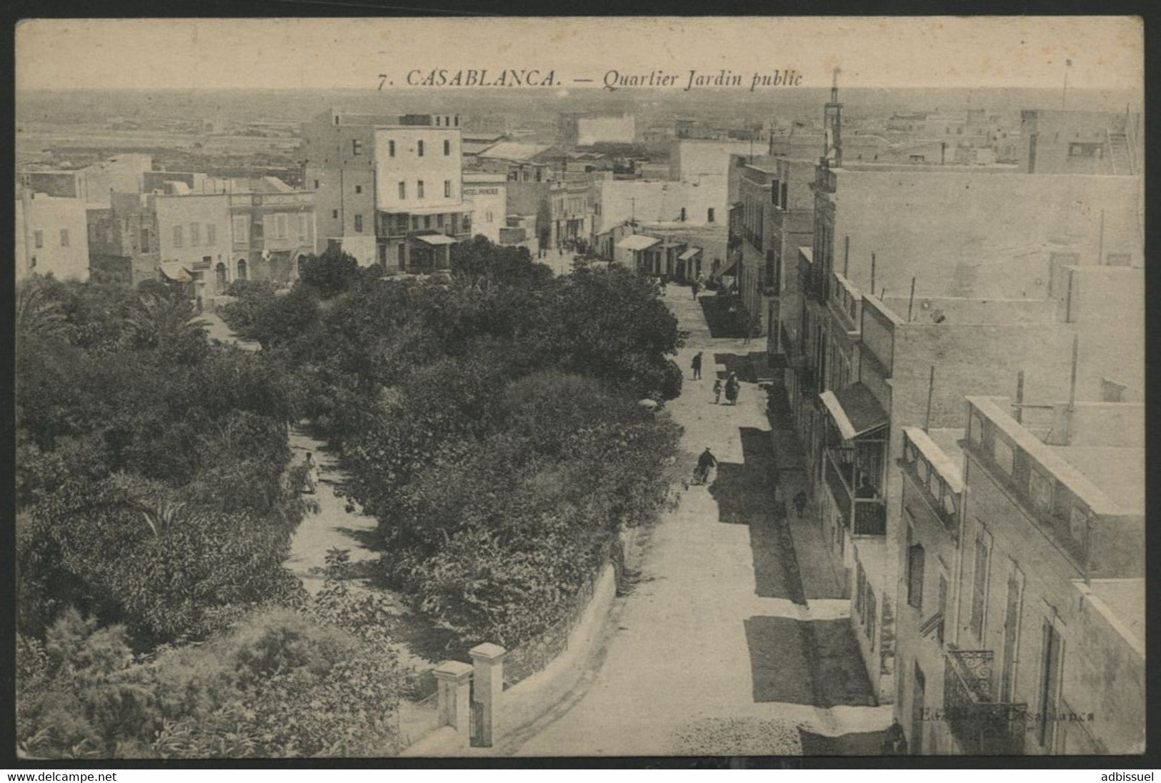 BRITISH POST OFFICE CASABLANCA And TANGIER In 1915, Franchise / Franking On Postcard To France - Postämter In Marokko/Tanger (...-1958)