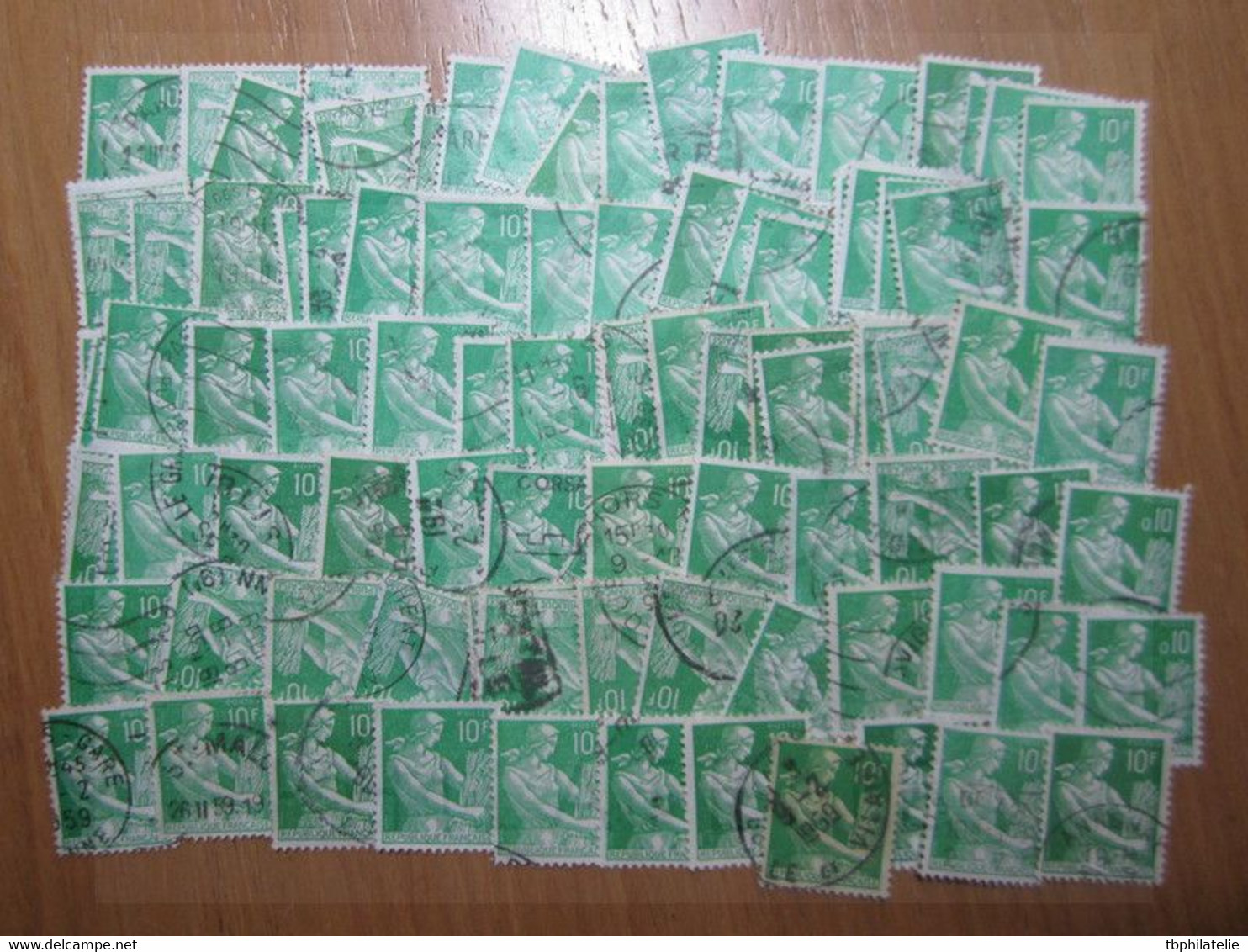 VEND LOT DE 100 TIMBRES DE FRANCE N° 1115A , POUR ETUDES !!! (b) - 1957-1959 Reaper