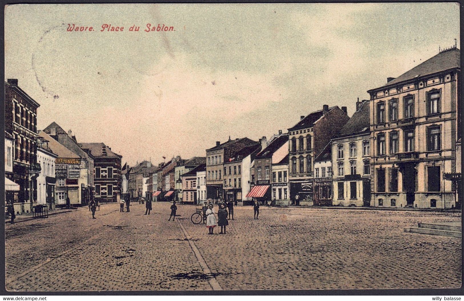 +++ CPA - WAVRE - Place Su Sablon - Couleur 1909  // - Wavre