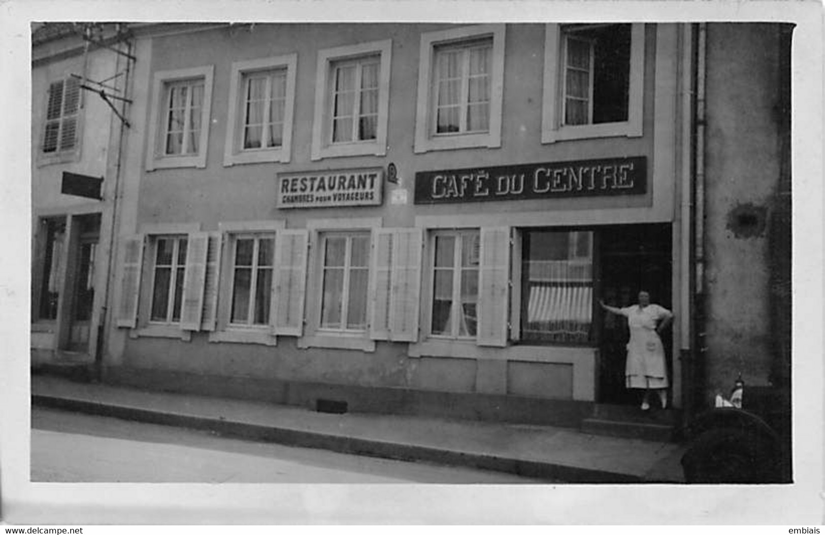 CAFE Du CENTRE  - RESTAURANT-  Carte Photo - A Situer - Restaurantes
