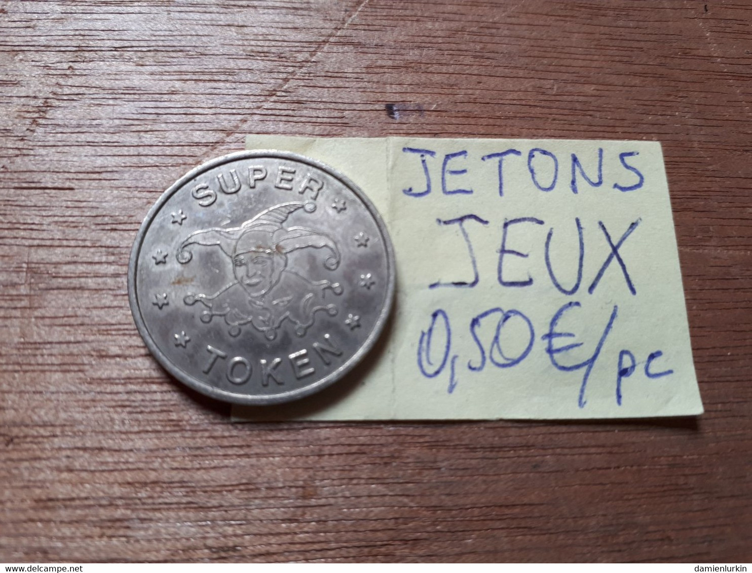 JETON SUPER TOKEN (PETIT MODELE) - Casino