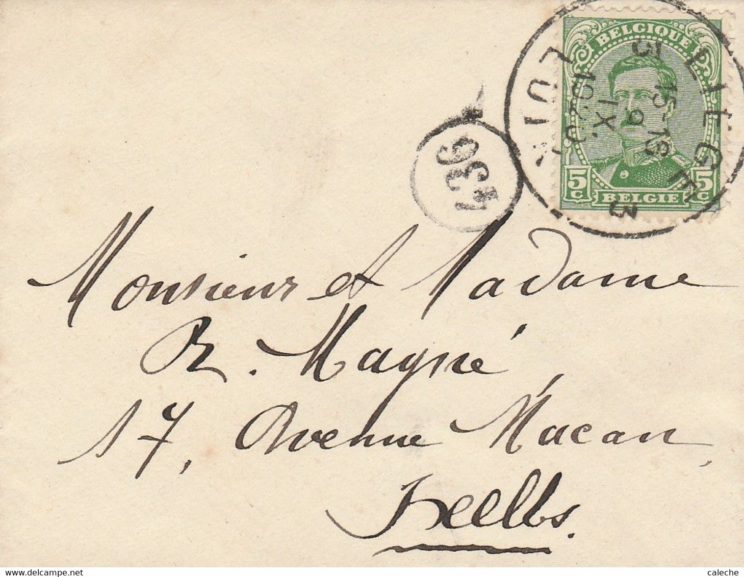 Liège 3 / 1920 / TB Microlettre - Fortune Cancels (1919)