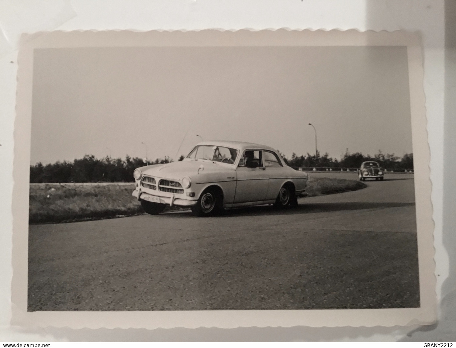 PHOTO ORIGINALE  ANNÉE 60/70 AUTO RACE SPA  FRANCORCHAMPS (10 X 7,5 Cm) - Cars