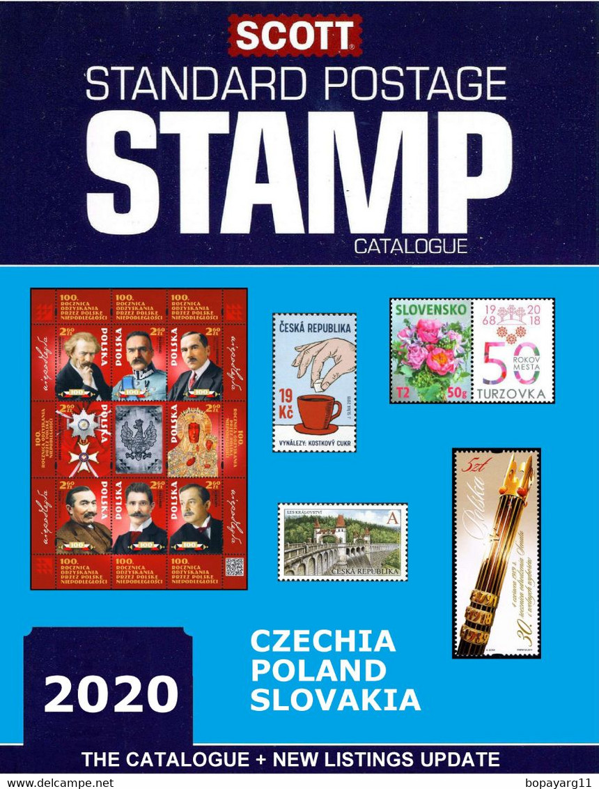 Scott 2020 Czechia Poland Slovakia Stamps Catalogue Catalog  FREE SHIPPING In PDF - Other & Unclassified