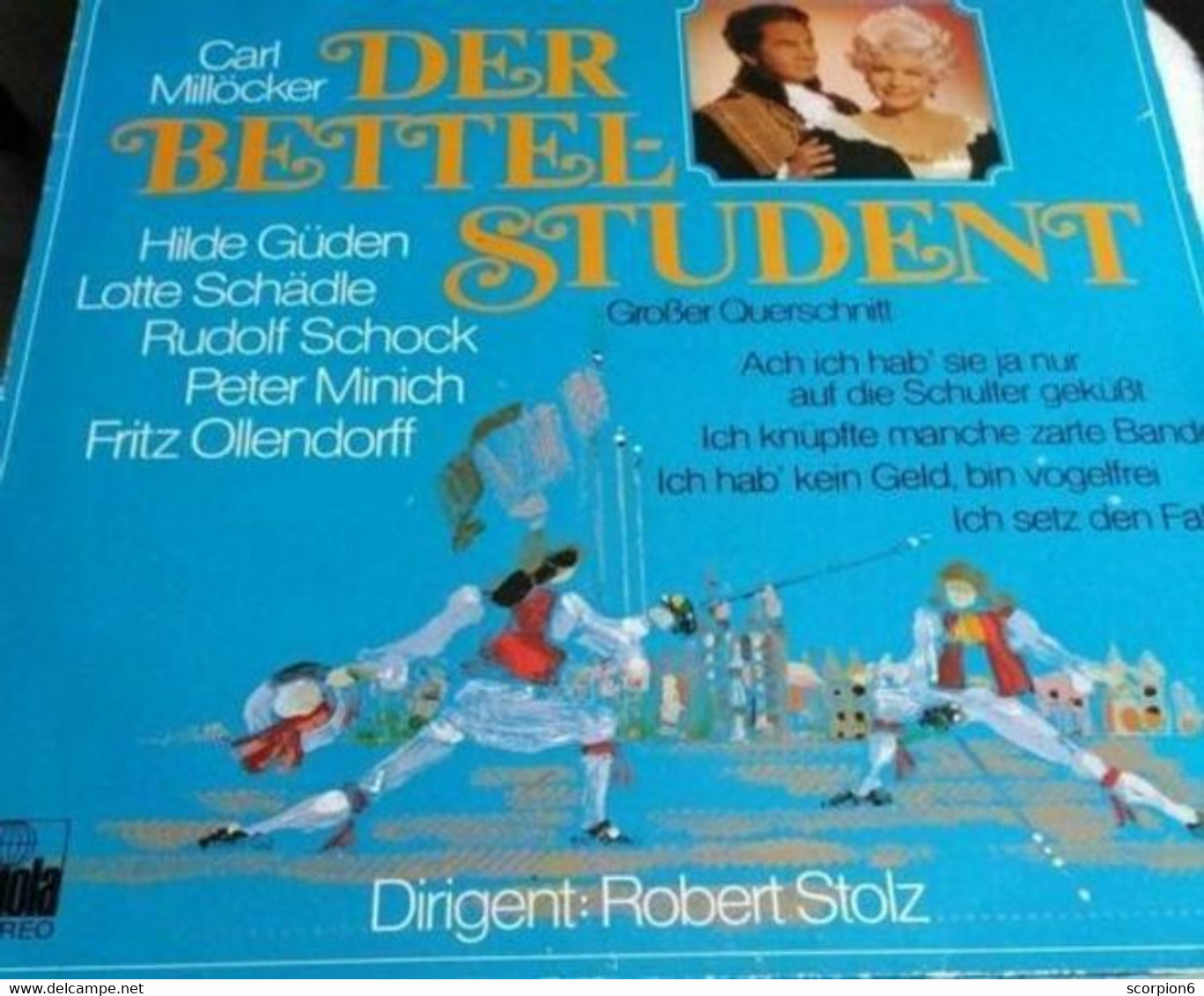 LP - Der Bettelstudent (Großer Querschnitt) - Carl Millöcker - Opéra & Opérette