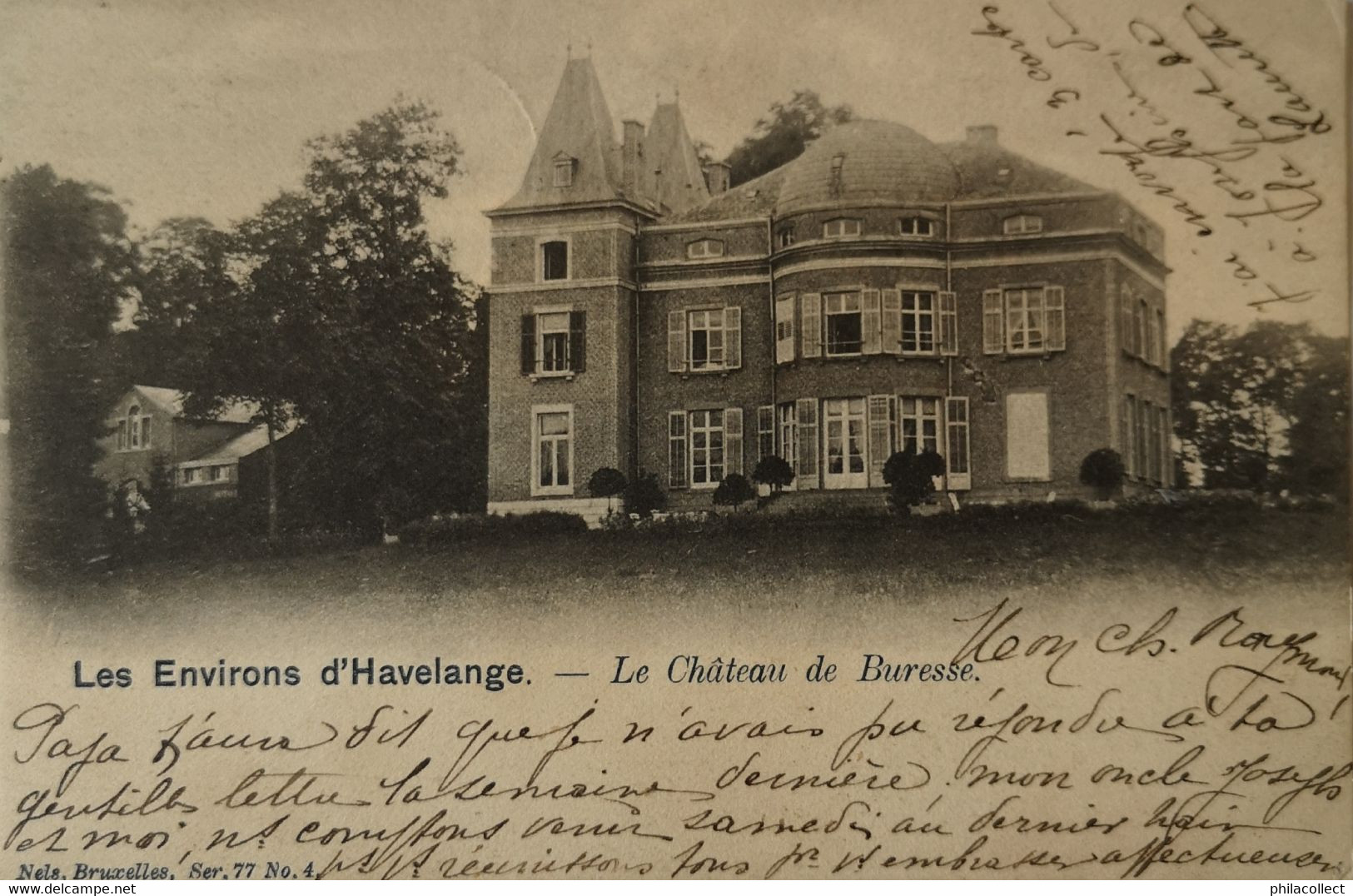 Environs D' Havelange // Le Chateau De Buresse 1903 - Havelange