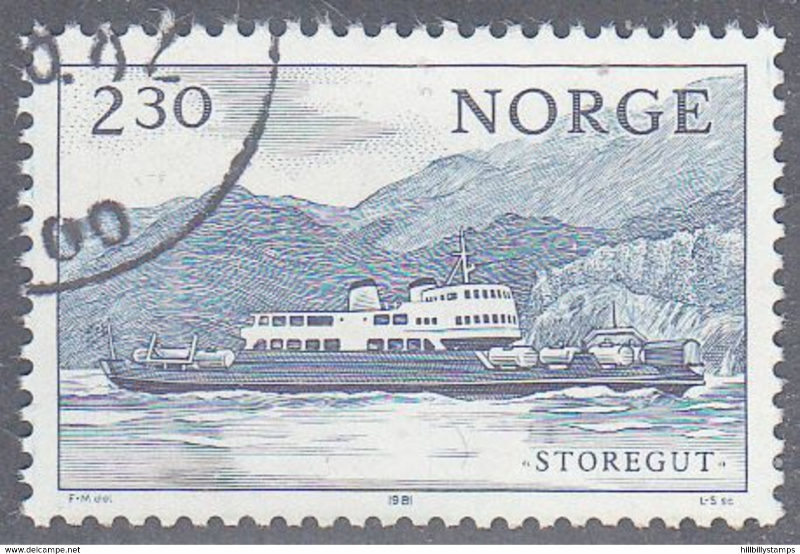 NORWAY   SCOTT NO. 789    USED     YEAR 1981 - Sonstige & Ohne Zuordnung