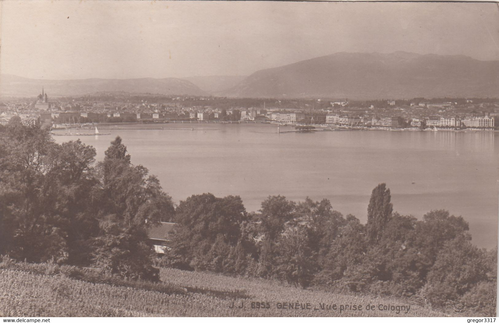 9266) GENEVE - Vue Prise De Cologny - VERY OLD ! - Cologny